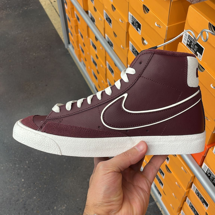 Blazer Mid '77 prm Sneakers burgundy