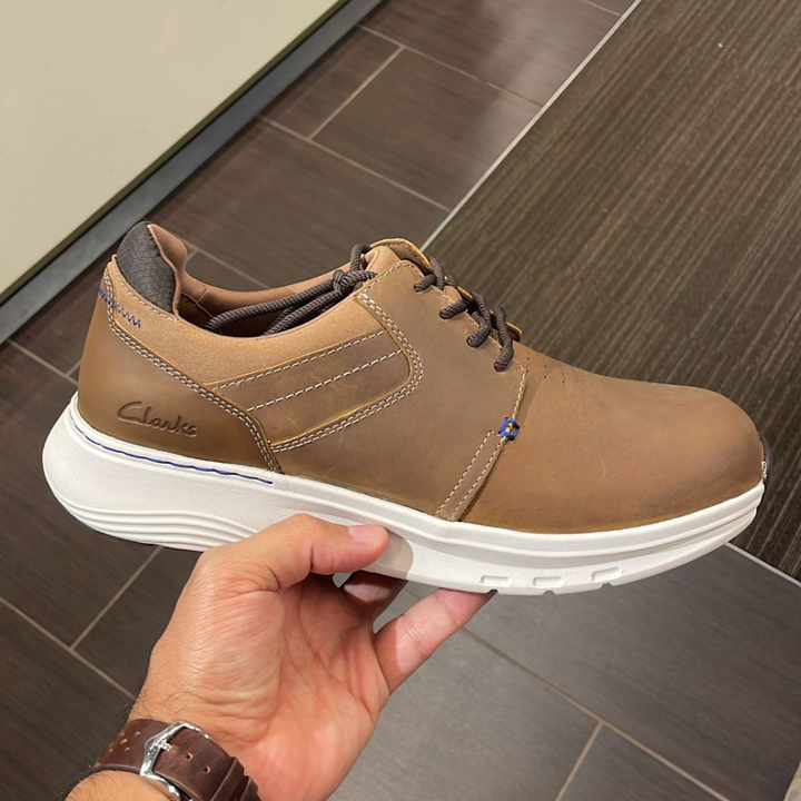 Motion Trek Plain Toe Dark Tan