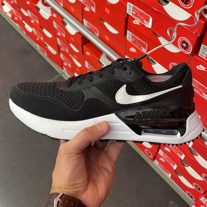 AIR MAX SYSTM Sneakers Black + white