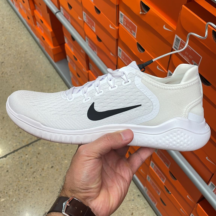 Free Run 2018 Sneakers WHITE