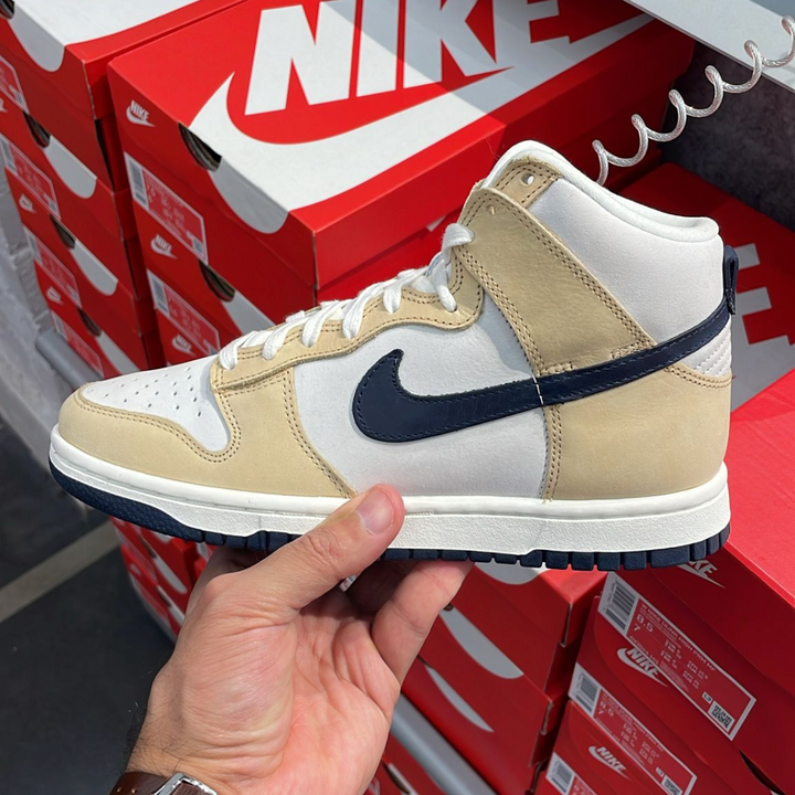 Dunk High Premium Beige + White