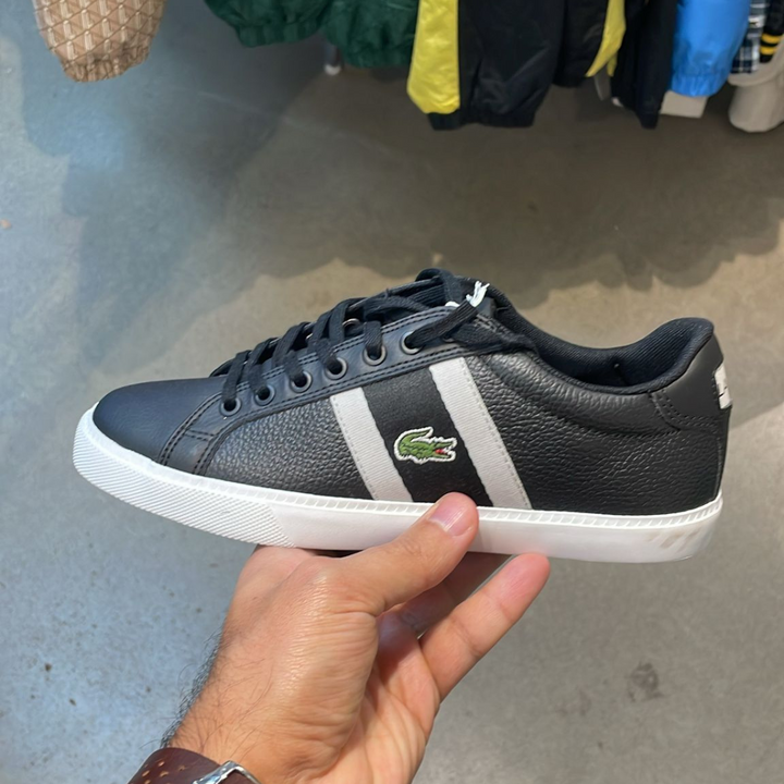 Colorblock Sneaker Black + White