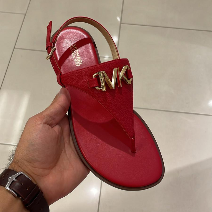 Jilly Flat Sandal Red