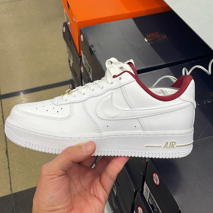 Air force 107 se Sneakers White +Red