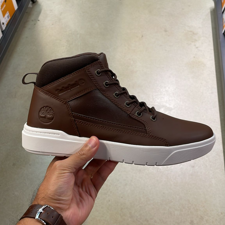 Allston Mid Lace Up Sneaker Brown