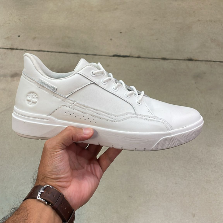 Allston Low Lace-Up Sneaker White