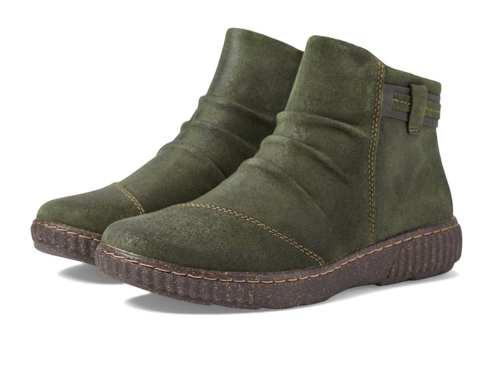 DARK GREEN SUEDE