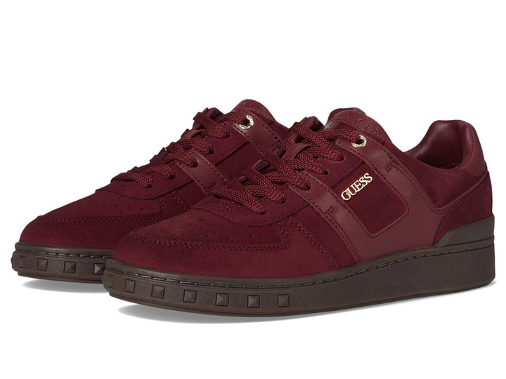 DARK RED SUEDE