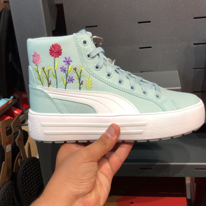 Kaia 2.0 Mid Floral Turquoise Surf